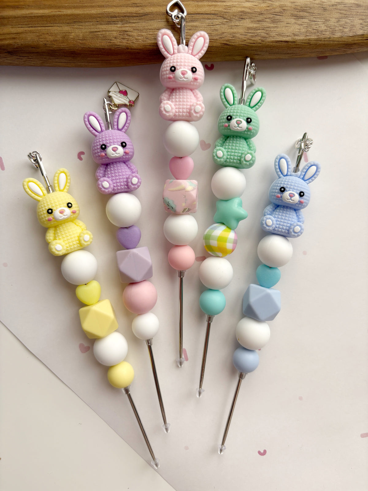 colorful bunnies